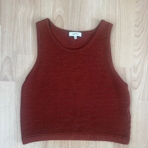 Rusty Red Babaton sleeveless Top